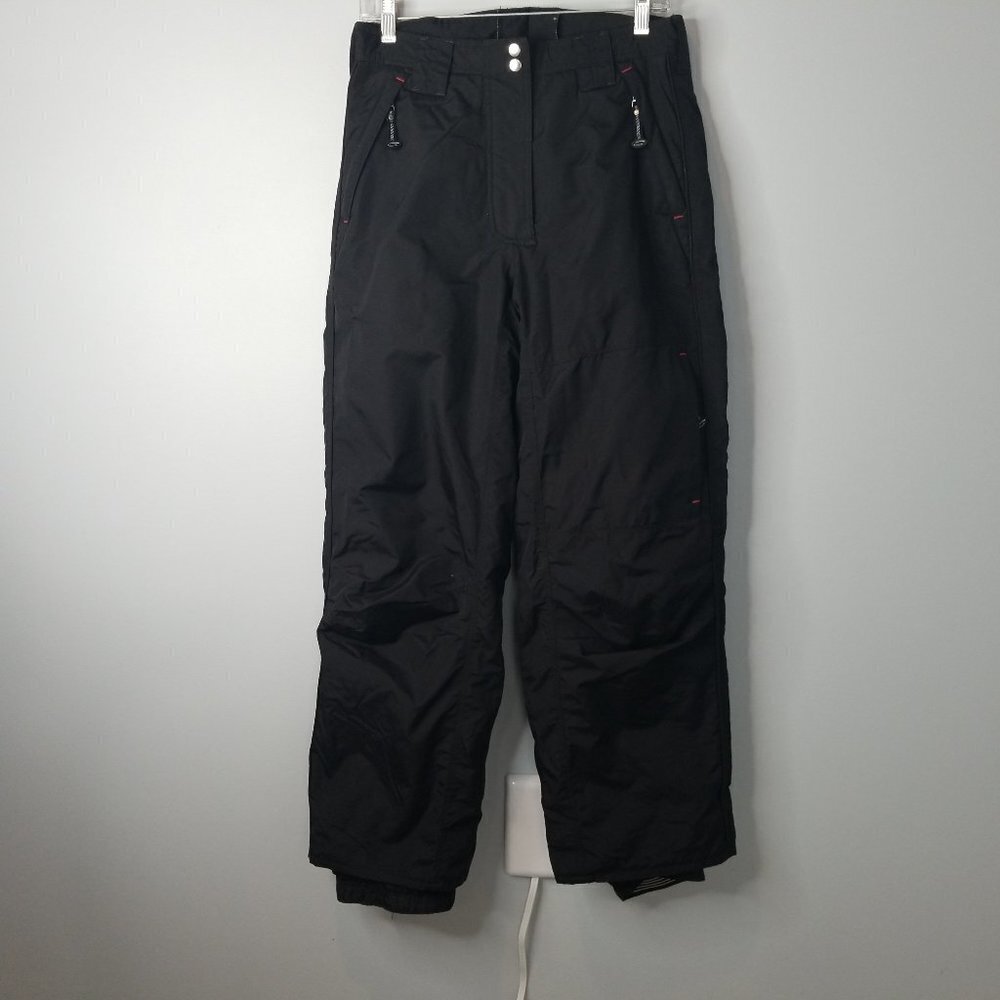 Obermeyer Women's Black Ski Pants Zip pockets Size 8